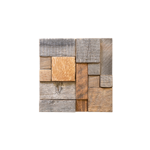 Ashlar2 Natural Mosaic Wood Wall Tile