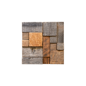 Ashlar2 Buckskin Mosaic Wood Wall Tile