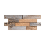 Brick Natural Mosaic Wood Wall Tile