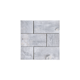 Cobblestone Glacier Mosaic Wood Wall Tile
