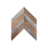Chevron Natural Mosaic Wood Wall Tile